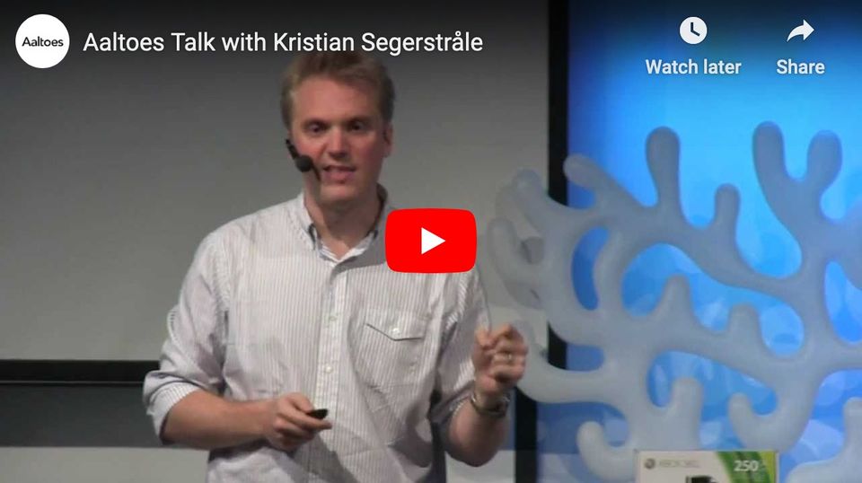 EGD News #26 — Kristian Segerstrale lecture from 2011