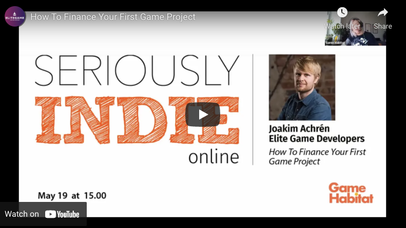 How To Finance Your First Game Project