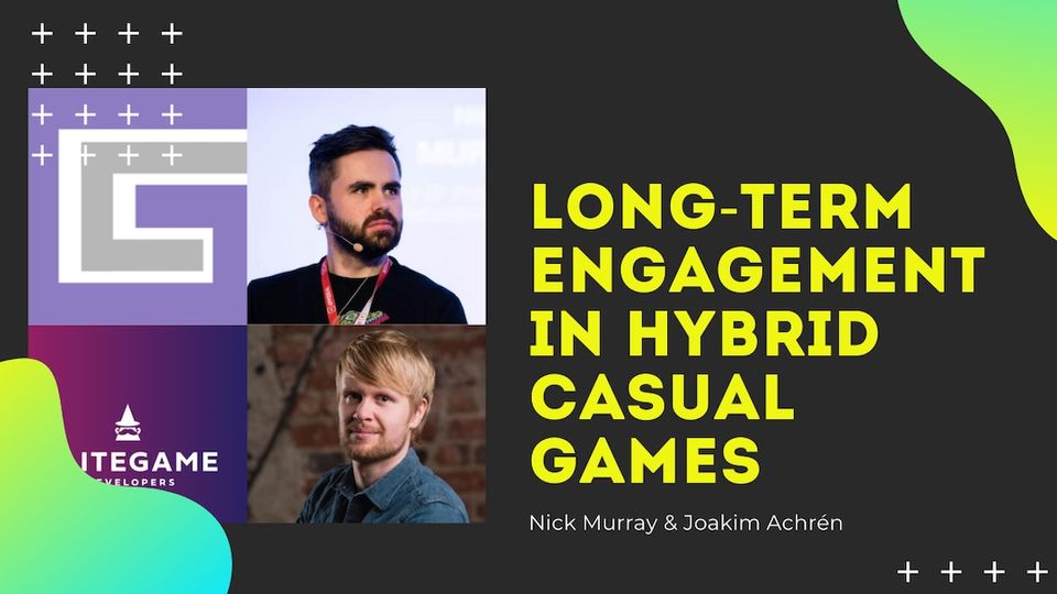 Long-Term Engagement in Hybrid Casual Games