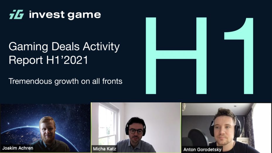 Games industry numbers for H1 of 2021