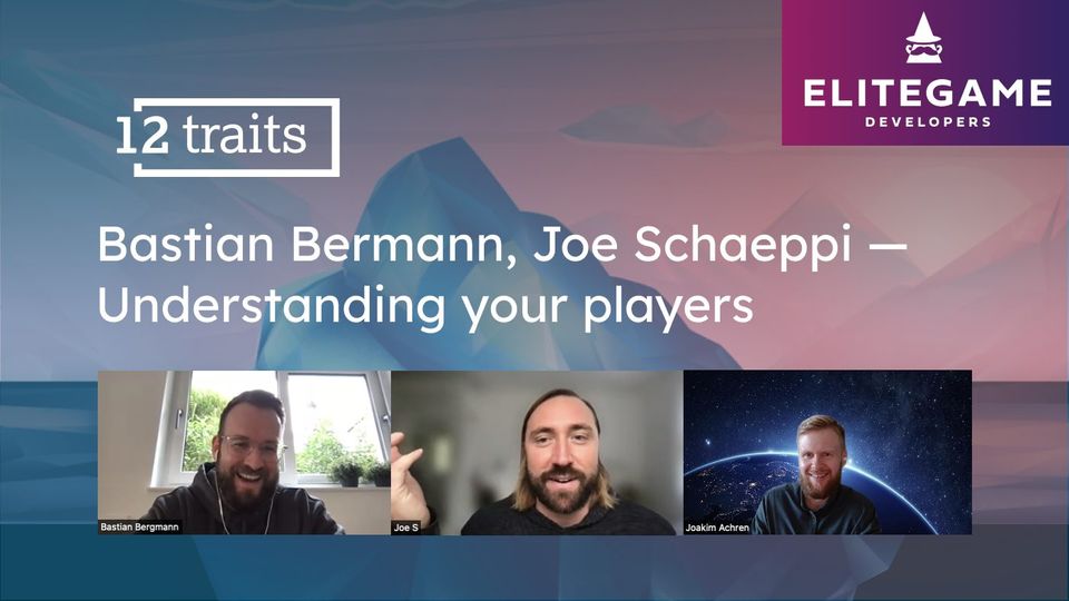 Joe Schaeppi and Bastian Bergmann — Understanding your players